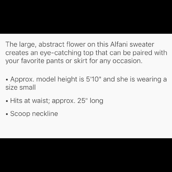 Alfani Sweater - Picture 6 of 6